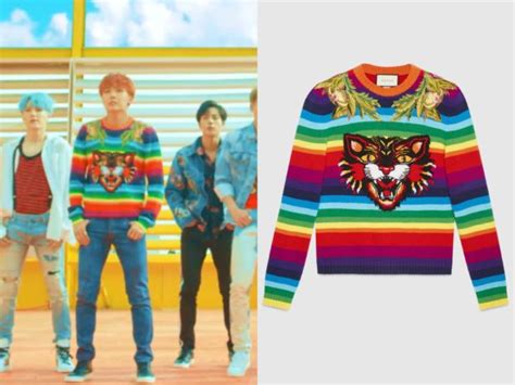 jhope gucci sweater dna|DNA MV Outfits (Brands & Prices) .